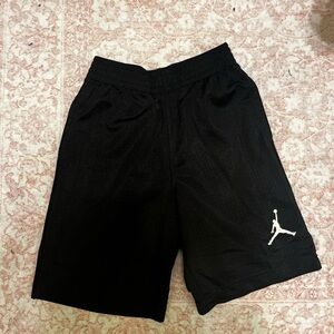 Jordan Black Kids Athletic Shorts